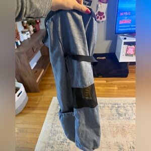 NEW Blue yoga mat bag / carrier